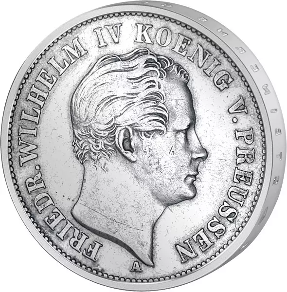 Ausbeutetaler Preußen König Friedrich Wilhelm IV. 1842-1852