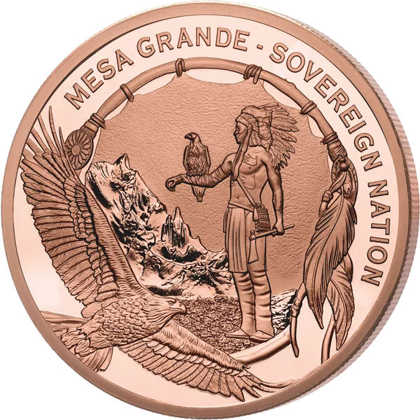 1 Dollar USA Mesa Grande Deer Woman 2026