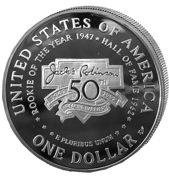 1 Dollar USA Jackie Robinson 1997