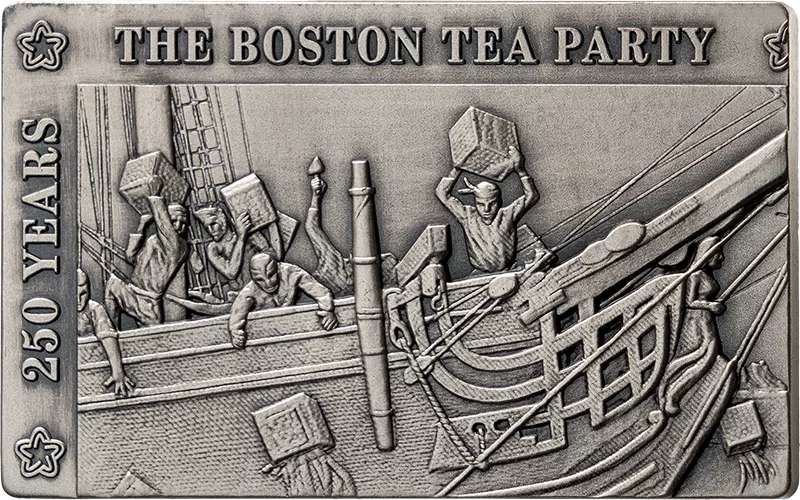 4 x 5 Dollars Barabdos Boston Tea Party 2023