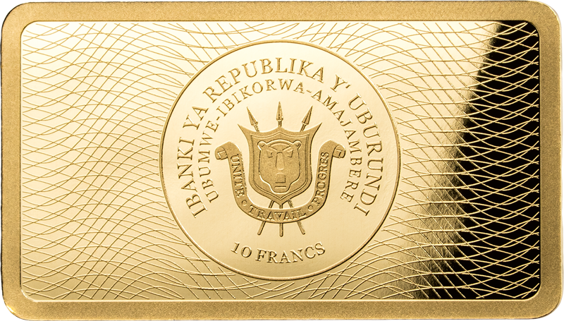 10 Francs Burundi Protea & Springbock 2026