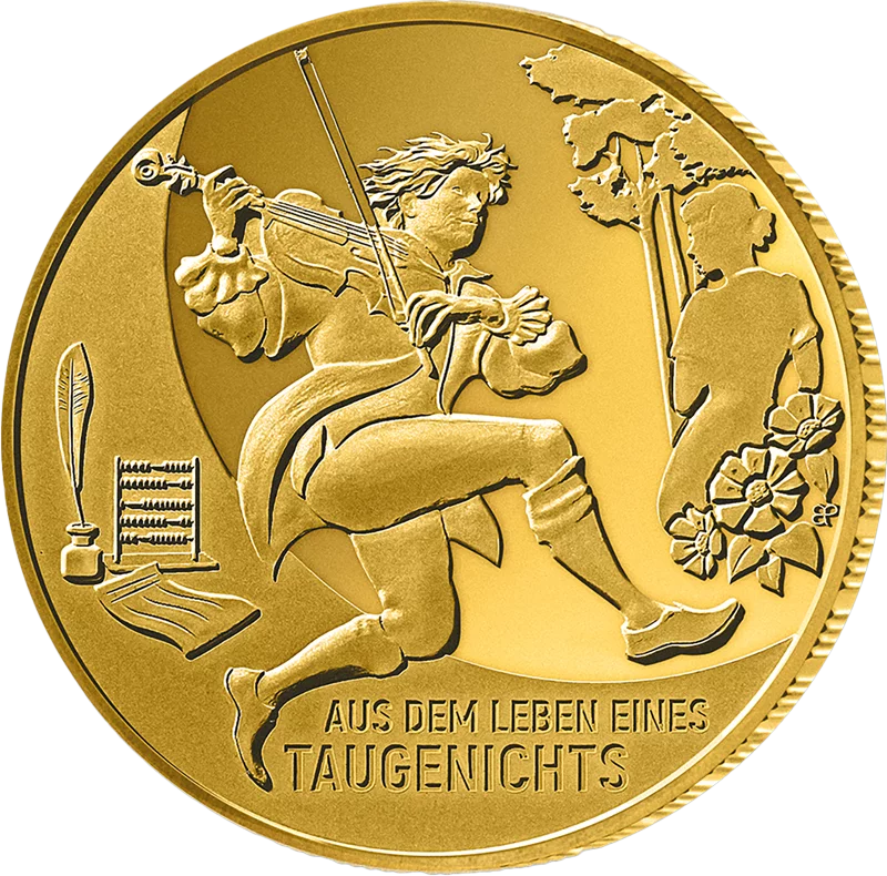 100 Euro BRD Aus dem Leben eines Taugenichts - Eichendorff 2025 Stempelglanz 100 Euro BRD Aus dem Leben eines Taugenichts - Eichendorff 2025 Stempelglanz