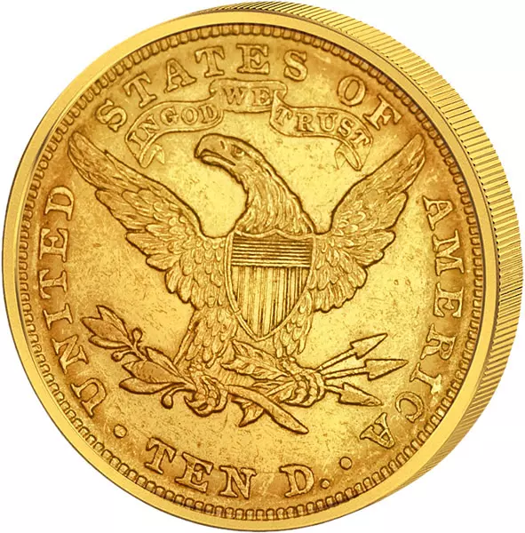 10 Dollars USA Liberty-Kopf 1839-1907
