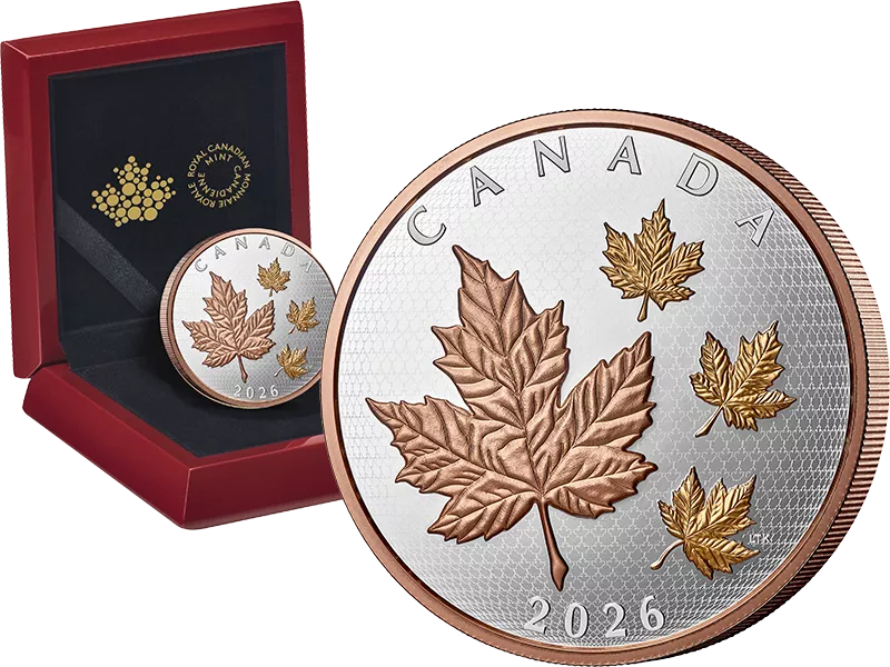 50 Dollars Kanada Maple Leaf in Motion 2026