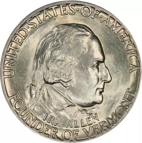 1/2 Dollar USA Vermont 1927
