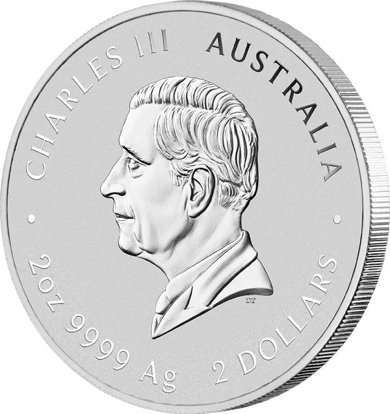 2 Unzen Silber Australien Jahr der Schlange 2025