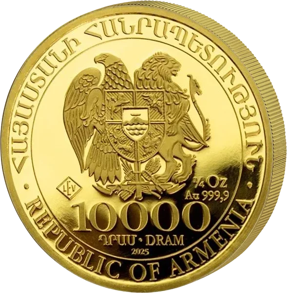 1/4 Unze Gold Armenien Arche Noah 2025