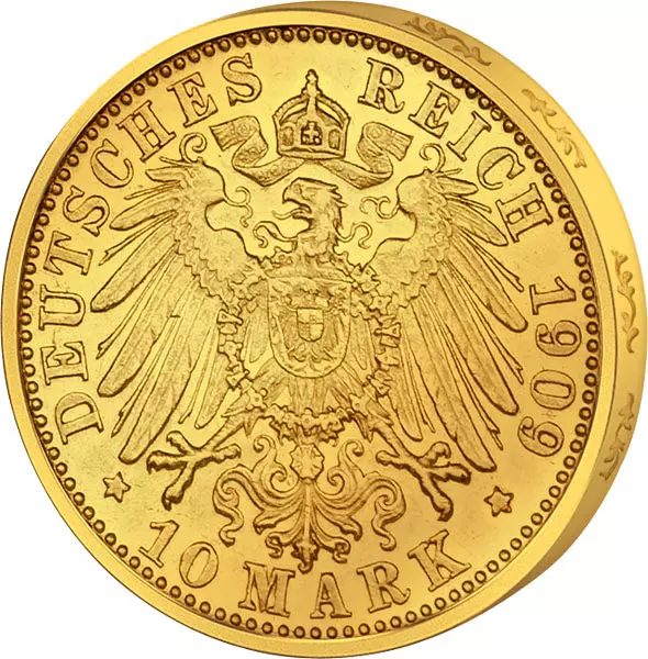 10 Mark Hamburg Wappen 1890-1913 sehr schön 10 Mark Hamburg Wappen 1890-1913 sehr schön