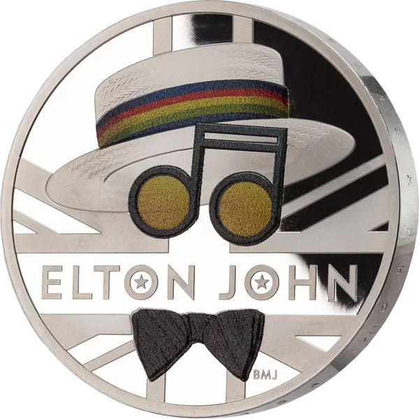 2 Pounds Großbritannien Elton John Rocket Man 2020