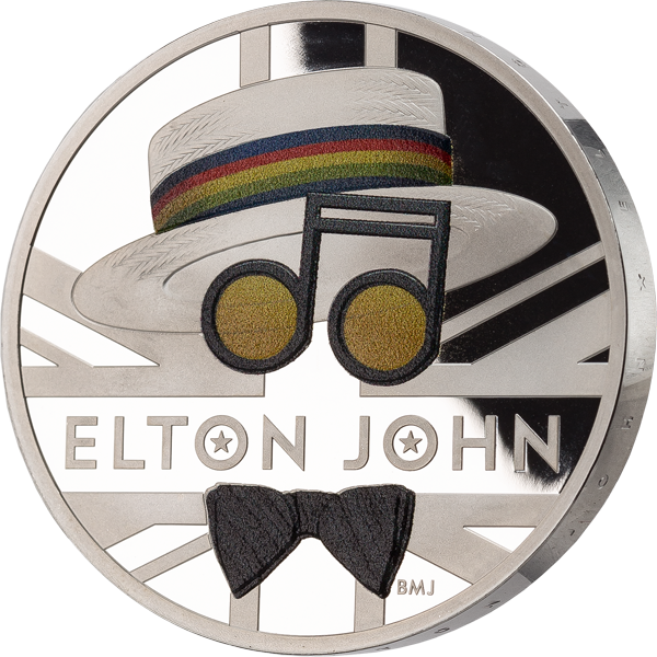 2 Pounds Großbritannien Elton John Rocket Man 2020