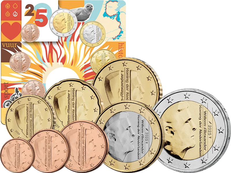 Euro-Kursmünzensatz Niederlande 2025