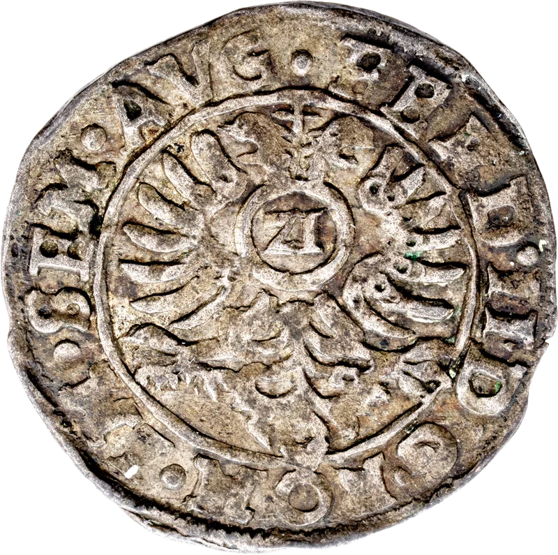 Kipper-Fürstengroschen 1/21 Taler Rietberg Graf Johann III.  ohne Jahr