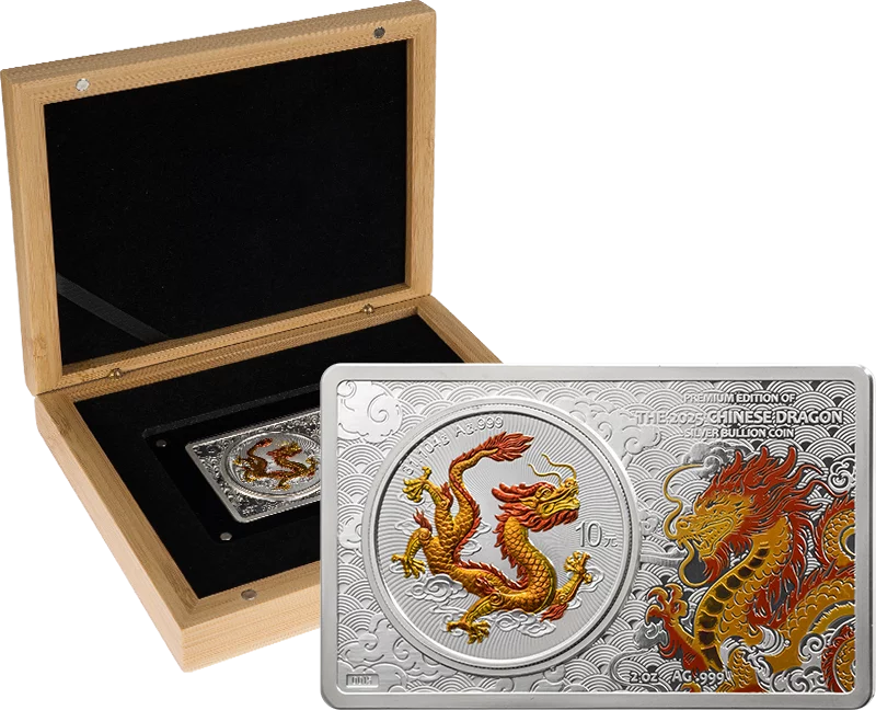 10 Yuan China Chinese Dragon Premium Edition 2025