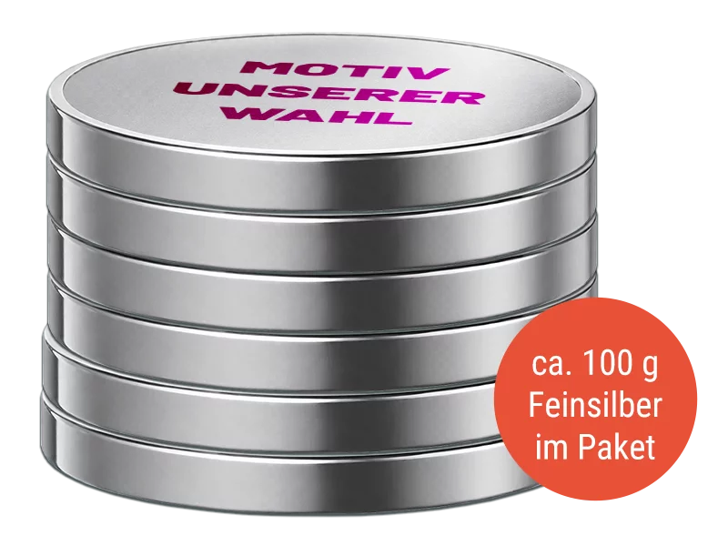 Silber-Überraschungspaket mit ca. 100 Gramm Feinsilber