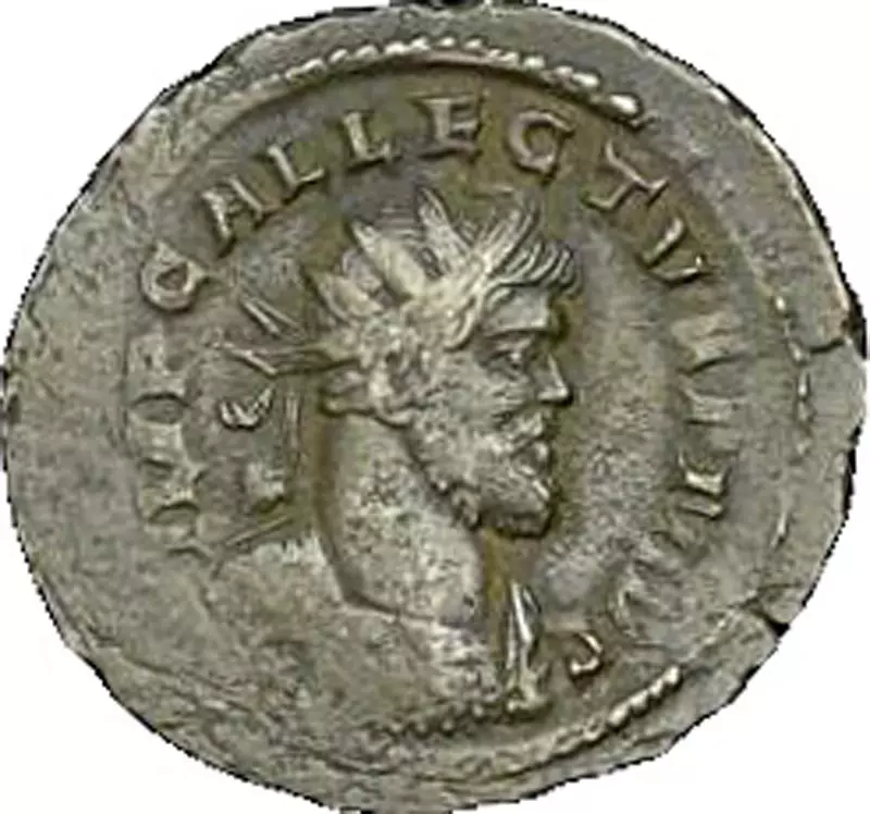 Antoninian Römisches Kaiserreich Rebellenkaiser Allectus 293-296