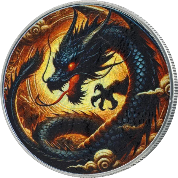 1 Dollar USA Dragon of Darkness 2024