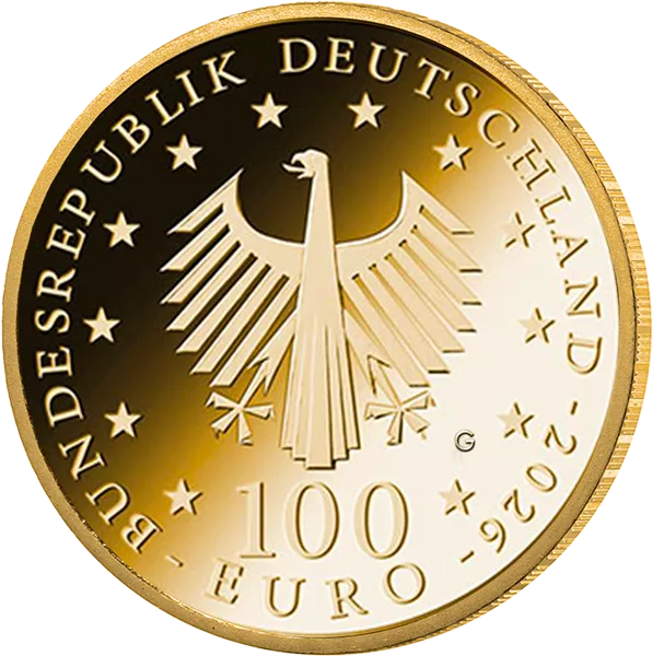 100 Euro BRD Die Judenbuche - Droste-Hülshoff 2026 Stempelglanz (G)