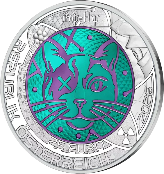 25 Euro Österreich Quantenphysik 2026