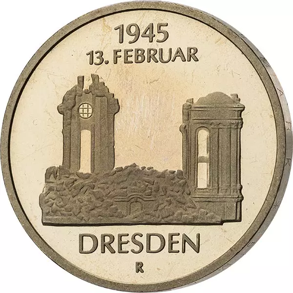1 Pfennig - 5 Mark Kursmünzensatz DDR 1985