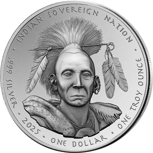 1 Dollar USA Sioux Nation - Black Hawk 2025