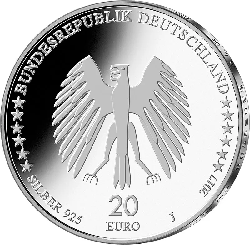 20 Euro BRD Bremer Stadtmusikanten 2017 Stempelglanz