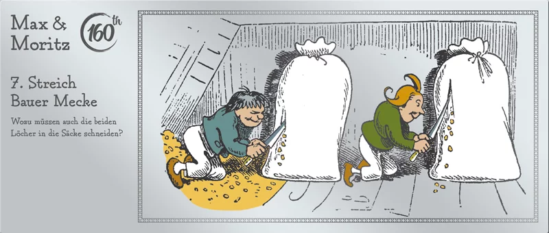 Noble Note Max & Moritz - Löcher im Sack