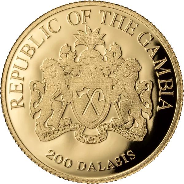 200 Dalasis Gambia 40 Jahre American Eagle 2026