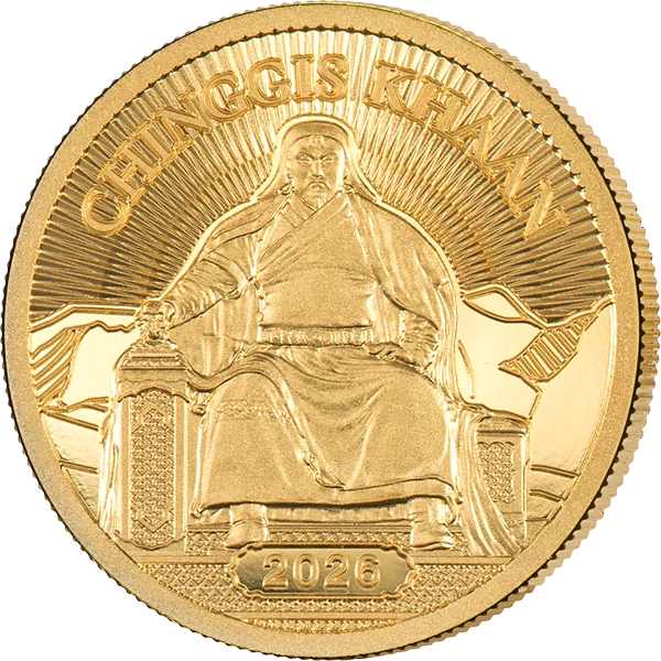 1.000 Togrog Mongolei Chinggis Khaan 2026