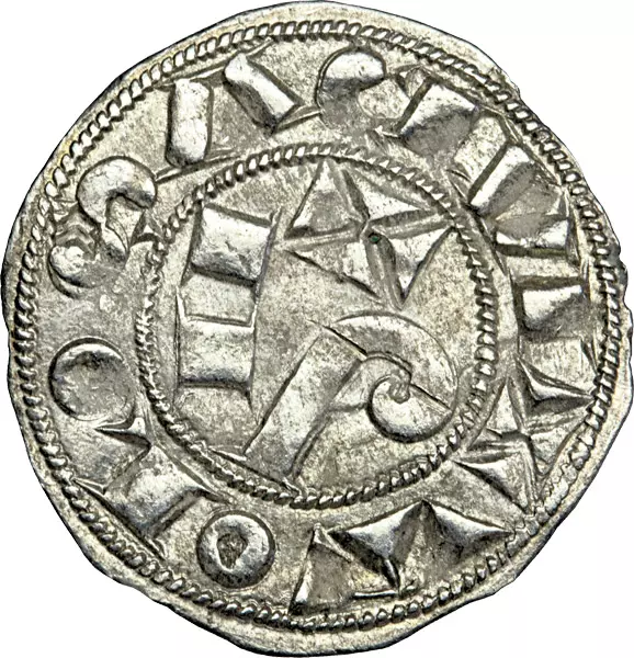 Denier Toulouse Herzog Wilhelm (Guillaume) IX. von Aquitanien 1119-1123