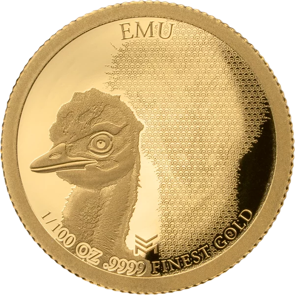 20 Dollars Liberia Animal Invest - Emu 2025