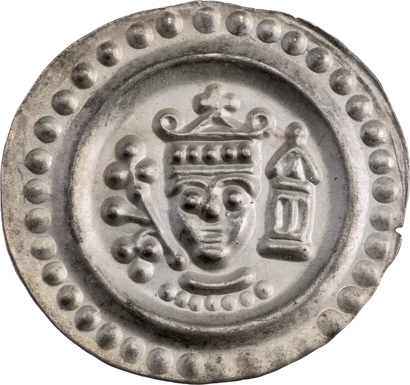 Brakteat Ulm König Friedrich II. 1212 - 1250