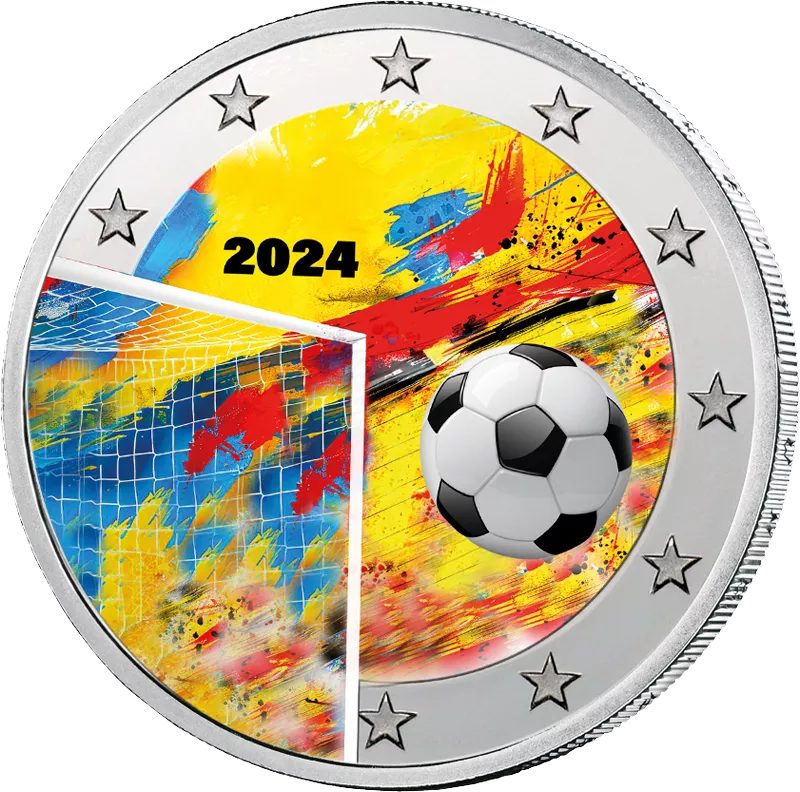 2-Euro-Künstlerausgabe EM 2024