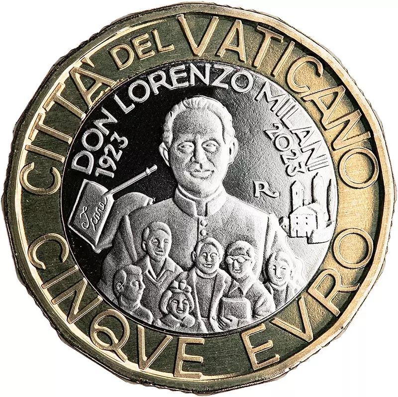 Euro-Kursmünzensatz Vatikan 2023 inklusive 5 Euro Gedenkmünze
