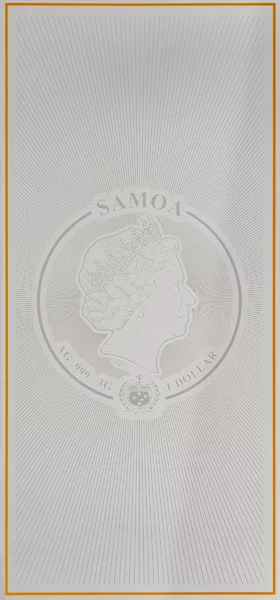1 Dollar Samoa Harry Potter Lesezeichen 2021