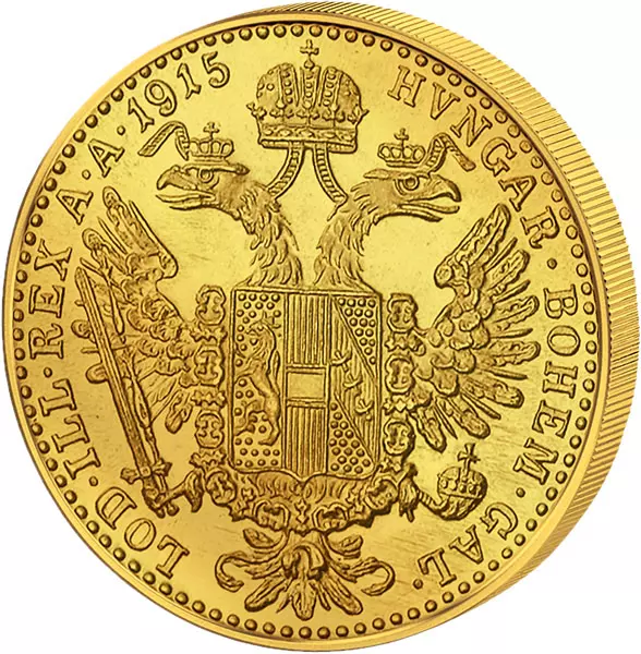 1 Dukat Österreich Kaiser Franz Joseph I. NP 1915