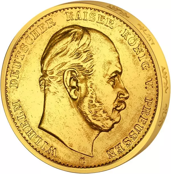 20 Mark Preußen Kaiser Wilhelm I. 1871