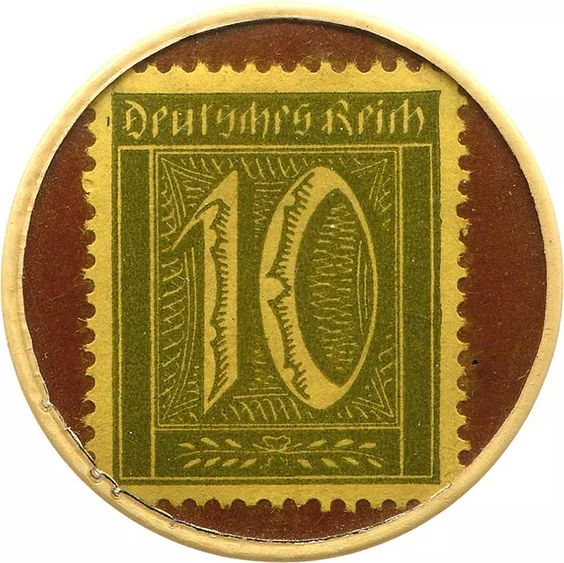 10 Pfennige Pirmasens Schuhfabrik Bleiching & Co.