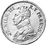 Taler (Kammerherrntaler) Preußen König Friedrich Wilhelm III. 1816-1817