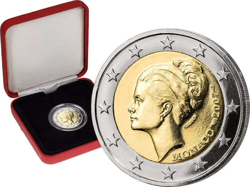 2 Euro Monaco 25. Todestag Grace Kelly 2007