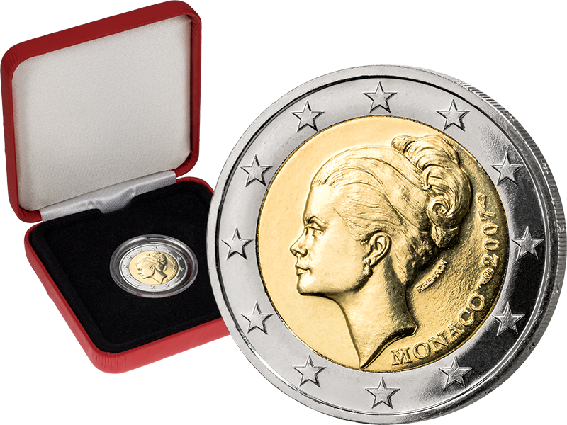 2 Euro Monaco 25. Todestag Grace Kelly 2007