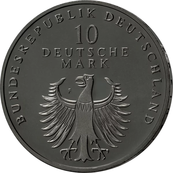10 DM BRD 50 Jahre Deutsche Mark 1998 Golden Enigma Premium Edition
