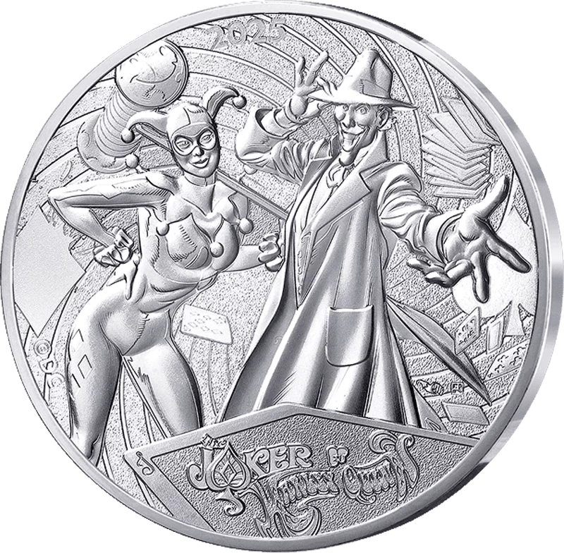 10 Euro Frankreich The Joker and Harley Quinn 2025