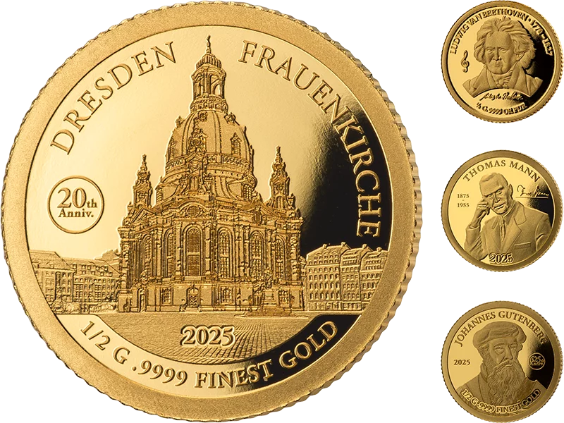 Gold-Kollektion: Zeitzeugen deutscher Geschichte