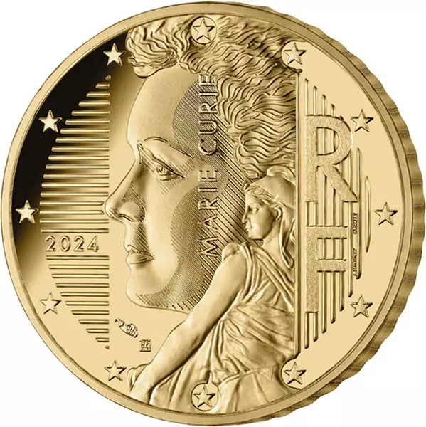 2 x 10 + 20 + 50 Cent Frankreich Motivwechsel 2023/2024 im Etui
