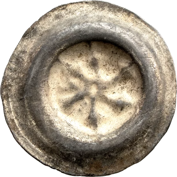 Hohlpfennig Mainz Erzbischof Adolf I. von Nassau ca. 1380