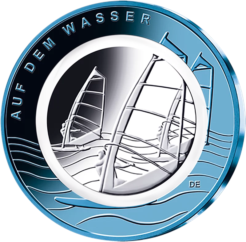 10 Euro BRD Auf dem Wasser 2021