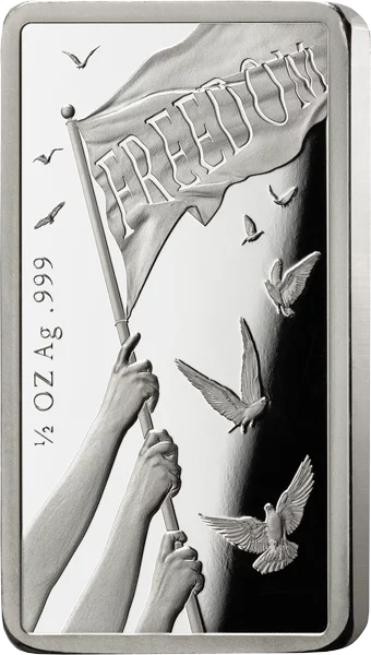 Silberbarren Freedom Ladies - Lady Germanica