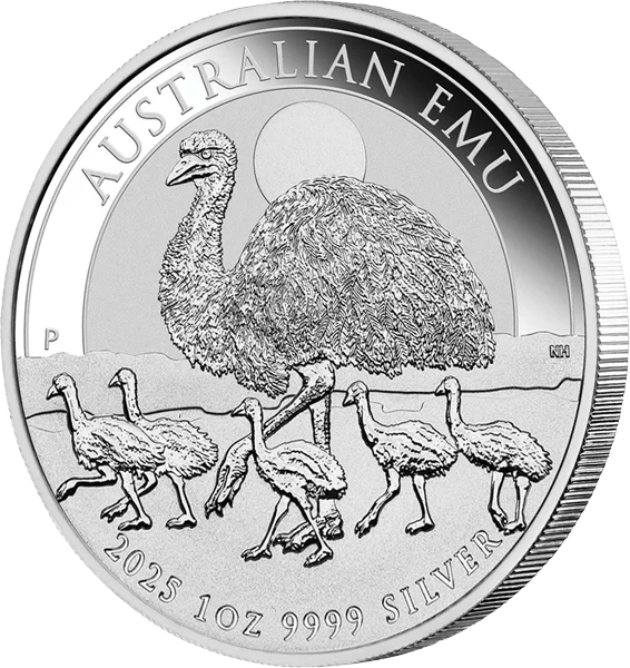 1 Unze Silber Australien Emu 2025
