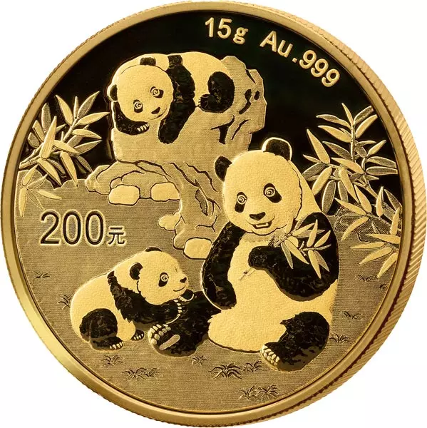 200 Yuan China Panda 2025