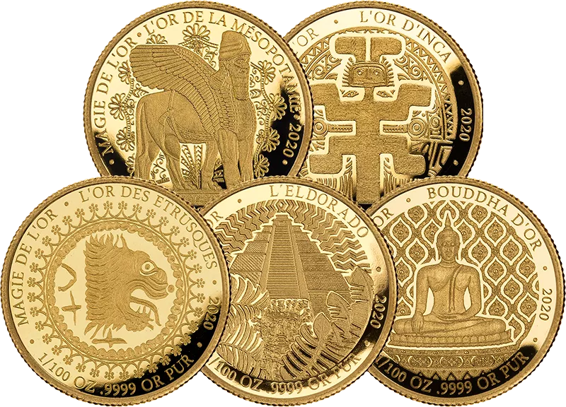 5 x 100 Francs Kongo Gold of fallen Empires 2026